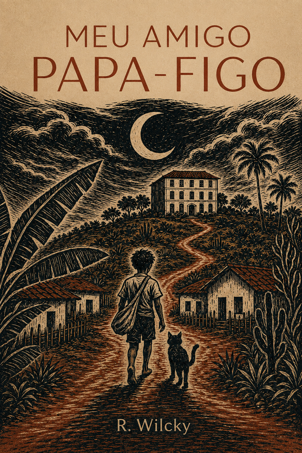 Capa de Meu Amigo Papa-figo, de R. Wilcky